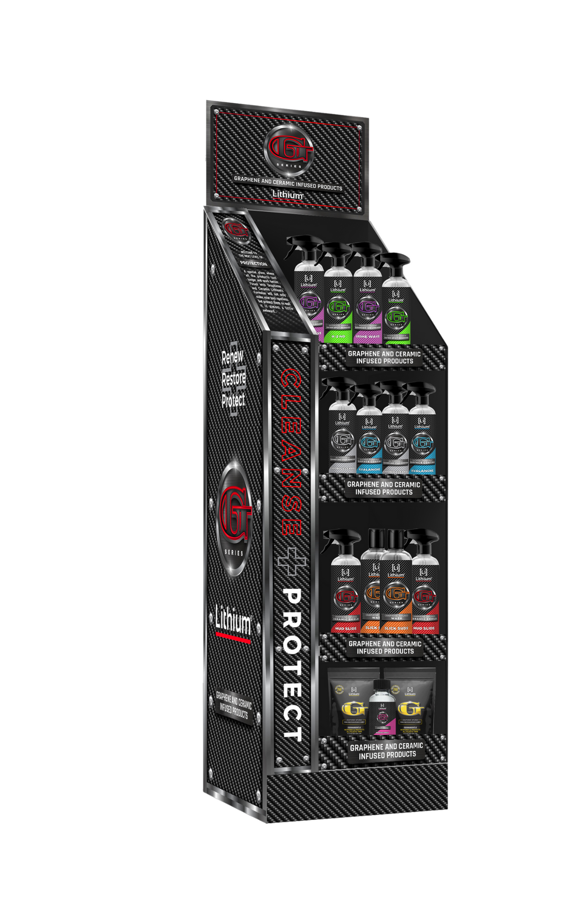 G-Series Dislplay 6 Bottles of each product